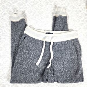 American Eagle Heather Grey Skinny Slouch Joggers Size Med